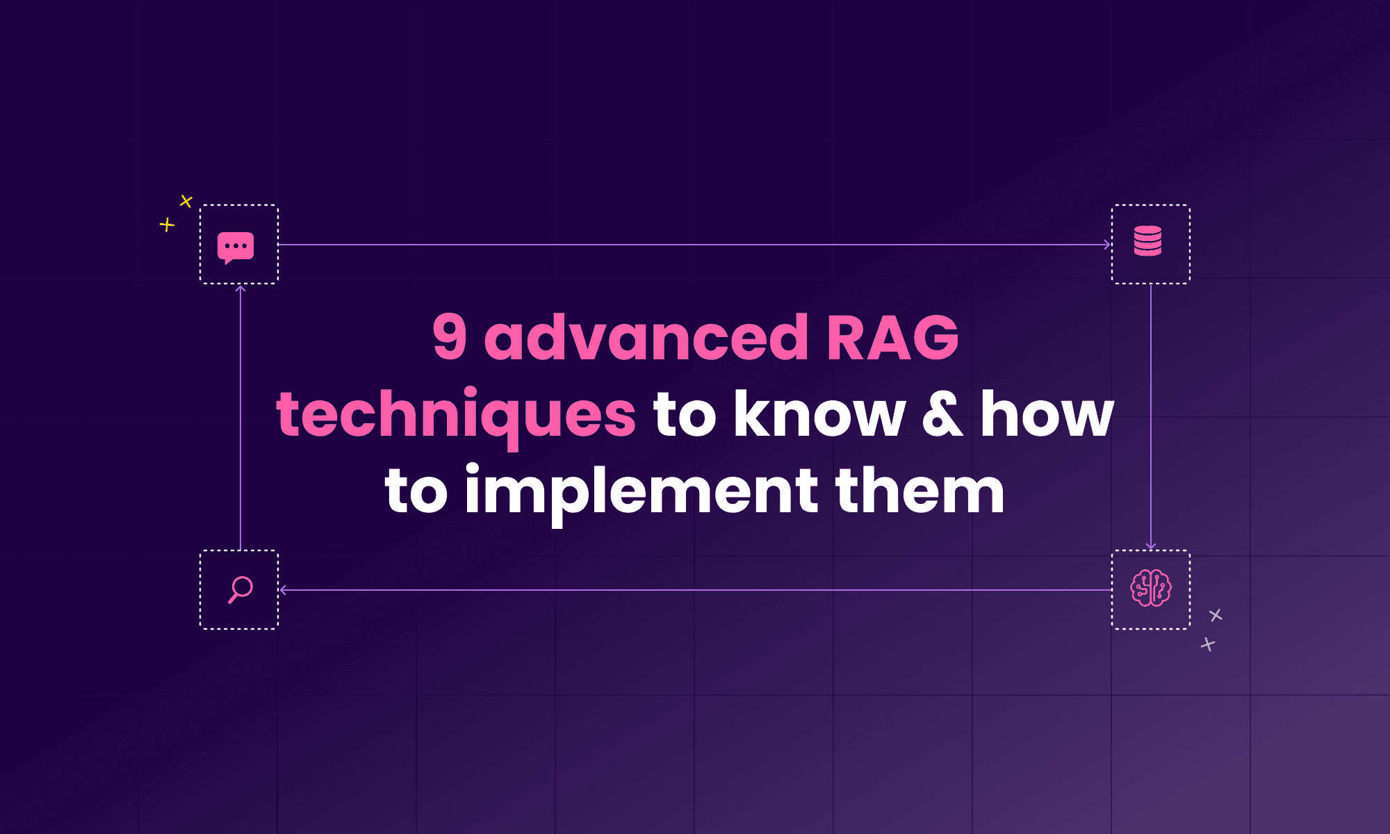 9 advanced RAG techniques to know & how to implement them