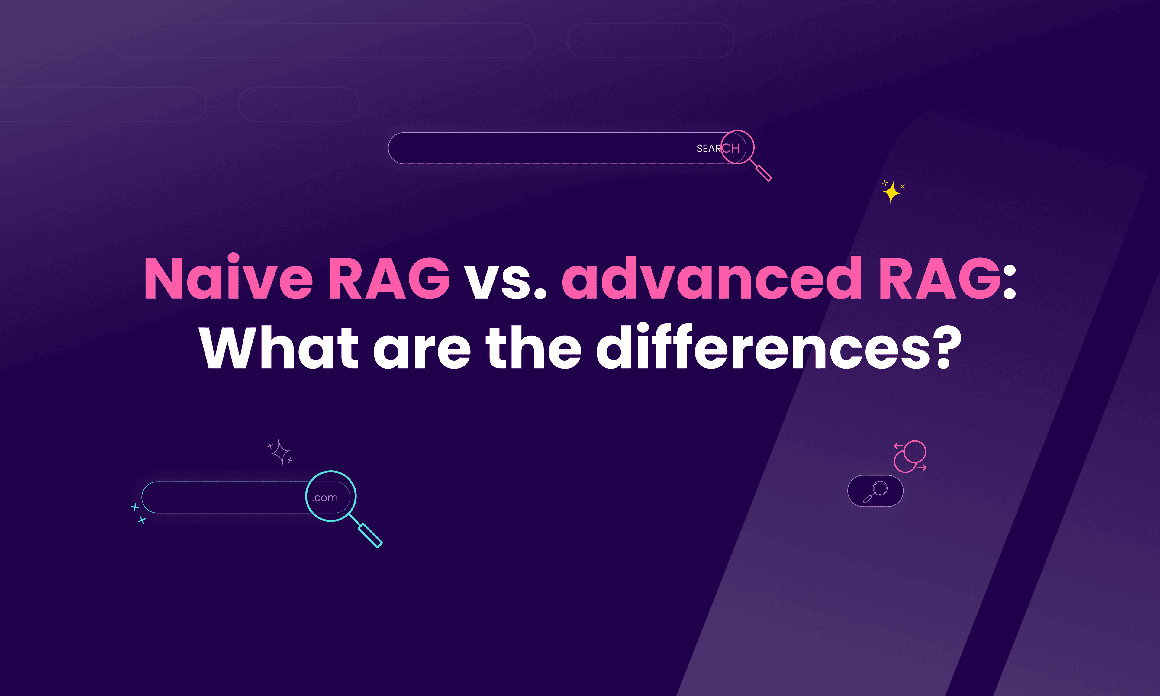 Naive RAG vs. advanced RAG: What are the differences?